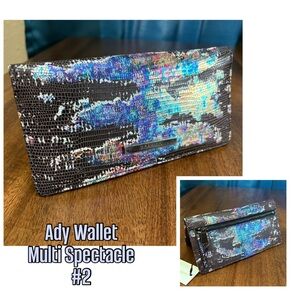 **SOLD**Brahmin NWT Ady-Multi Spectacle #2-Exclusive-Lizard Emboss-Holographic